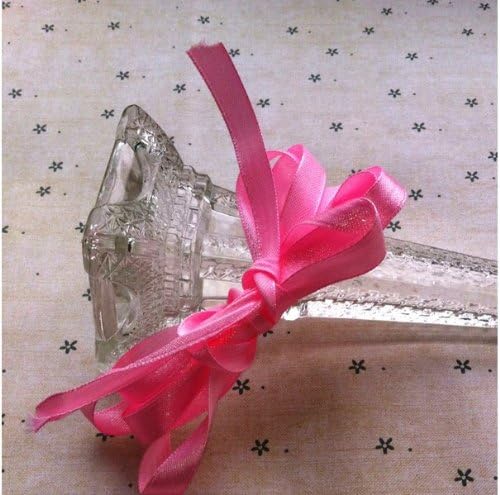 787 Inch Length, Pure Silk Ribbons/gift Packing Silk Ribbons/colorful Silk Ribbons, 0.39" Width, Pink Color