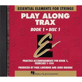 Hal Leonard Essential Elements for Strings Book 1, Play Along Trax Cd: produced by Paul Lavender and John Higgins: Musical Instruments