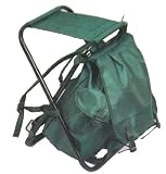from Miss Daisys GREEN FOLDING BACKPACK STOOL CHAIR