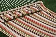 Pawleys Island Castaway Q4277 Sky Blue & Soft Green Striped Quilted Hammock