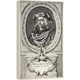 GUI DE DAMPIERRE - 16 Inch Canvas Print (40 cm) by Mary Evans