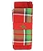 Homewear 8-Pc. Set of Festive Plaid Holiday Napkins and Red Placemats (4 of each)