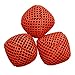 speevers Juggling Balls for Beginners and Professional, 2019 XBalls Set of 3 Fresh Design - 5 Beautiful Uni Colors Available, 2 Layers of Net Carry Case, Choice of The World Champions 120g (Orange)