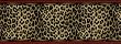 Leopard Print Wallpaper Border