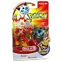 Pokemon Mini Action Figure Set Fire Type vs. Ice Type Pack with Glalie & Blaziken