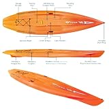 Ocean Kayak 11-Feet Nalu Hybrid Stand-Up-Sit-On-Top Paddleboard