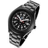 51lcugXDulL. SL160  Armourlite ShatterProof Scratch Proof High Impact Glass Blue Captain Field H3 Tritium 100m Watch