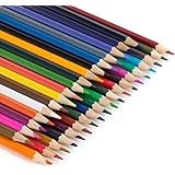 Magicfly 72 Piece Artist Grade High Quality Watercolor Water Soluble Colored Pencil Set Including 2pcs Brushes & a Free Pencil Metal Case Full Size 6.9 Inches Length