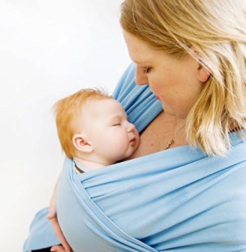 Sleepy Wrap Classic Wrap Baby Carrier, Light Blue, 0-18 Months (Discontinued by Manufacturer)