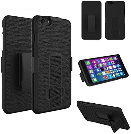 iPhone 6 5.5" Belt Clip Case, SFACE Sturdy PC Protective Case with Kickstand and Holster Belt Clip for iPhone 6 (5.5-Inch), 18 Months Warranty