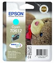 Epson Original T061240  Cyan Ink Cartridge for Stylus D68/D88/DX3800/DX4200/DX4800 (Teddy)