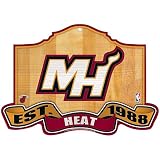 Miami Heat 11" x 17" Wood Sign