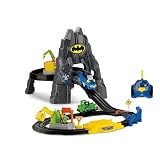 Fisher Price Geotrax DC Super Friends Batman Batcave Remote Control RC Set