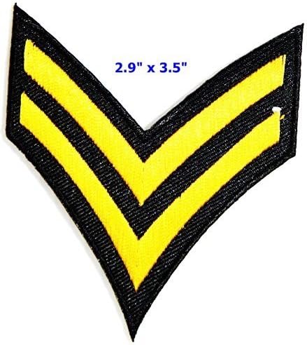 US Rank Corporal Uniform Suit Vest Patch army navy academy military us air force academy cavalry marine corps national guard logo Jacket Patch