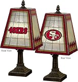 San Francisco 49ers Glass Table Lamp