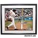 Framed Miguel Tejada Autographed/Hand Signed 8x10 Photo Batting Photo-Black Frame