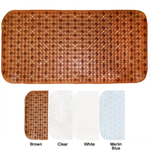 Clear 3-d Non Skid Bath Tub Mat By Better Bath