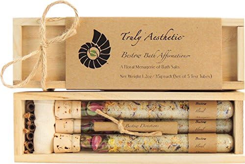 Truly Aesthetic - All Natural &amp; Organic Bestow Bath Affirmations (A Floral Menagerie)