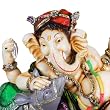 Bal Ganesh with Mouse Large Statue