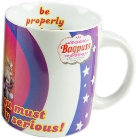 Bagpuss mug. Be Properly Serious