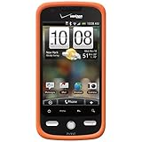Amzer Silicone Skin Jelly Case for Verizon HTC Droid Eris (Orange)