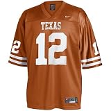 Nike Texas Longhorns #12 Colt McCoy Youth Replica Orange Football Jersey