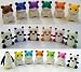 Iwako Japanese Eraser 19 Pcs. / Panda, Penguin & Hamster (including Special Version Cream Color)