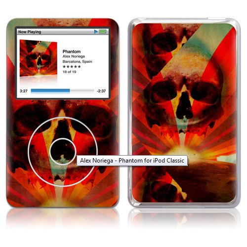 GelaSkins iPod Classic 80/120/160GB Protective Skin w/Screen Protector - Phantom
