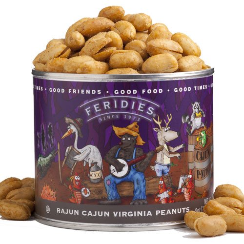 9 oz Can Cajun Virginia Peanuts