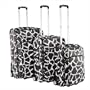 CalPak Equator 3 Piece Exp. Luggage Set (Gray/White)
