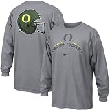 Nike Oregon Ducks Ash 2008 Practice Long Sleeve T-shirt