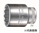 【STAHLWILLE／スタビレー】　1/2"SQソケット(十二角・インチ) ［型番:50A-1.1/2]