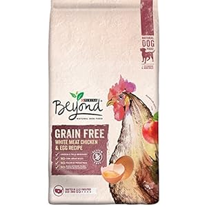 Purina Beyond Natural Dry Dog Food, Grain Free, White Meat Chicken & Egg Recipe, 23-Pound Bag, Pack of 1