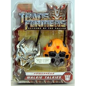 Transformers Powerhead Walkie Talkies Optimus Prime & Megatron