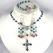 Catholic Wedding Jewelry Turquiose and Copper