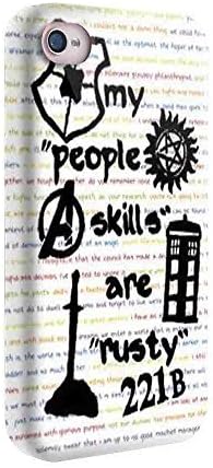 Sherlock, Supernatural and Dean and Cas for Iphone and Samsung (iphone 5c)