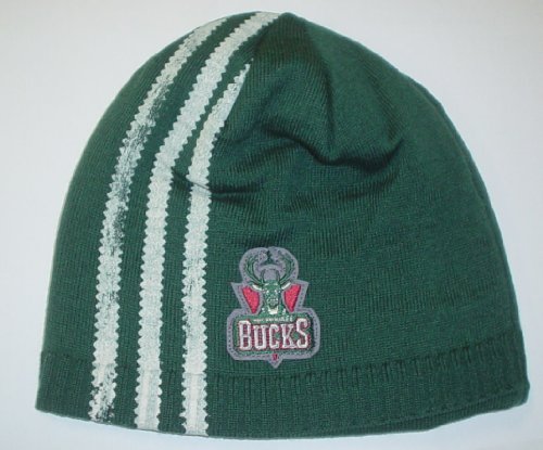Milwaukee Bucks Cuffless Knit Hat By Adidas