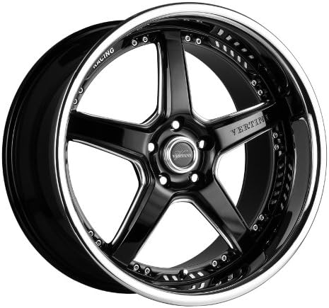 Vertini Drift 19x8.5 19x9.5 Wheel Mach.face/blk Windows/chrome Lip fits BMW Wheels