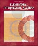 Elementary and Intermediate Algebra: A Combined Approach (with CD-ROM, iLrn, InfoTrac® Printed Access Card)