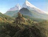 Caspar David Friedrich (The Watzmann) Art Poster Print - 13x19