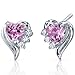 Cupids Grace 1.50 Carats Pink Sapphire Heart Shape title=