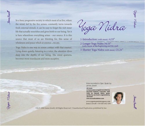 Yoga Nidra ~ Wakeful Sleep ~ Deep, Healing Relaxation