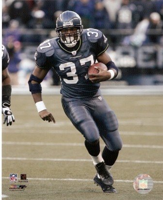 Shaun Alexander 8x10 Color Photo
