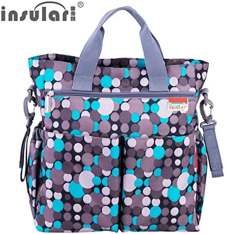 Baby Diaper Tote Stroller Organizer 3 in 1 Color Candy Green