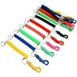 12 Spiral String Keychains Belt Hook Key Ring Holders