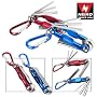 Pocket Size Folding Hex Key Wrench Set with Keychain Snap Hook