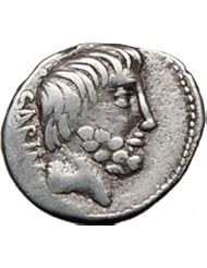 Roman Republic Titurius Sabinus King Tatius Horse 89BC Ancient Silver Coin Rare