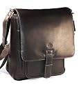 Large Soft Black leather cross body bag from Rowallan