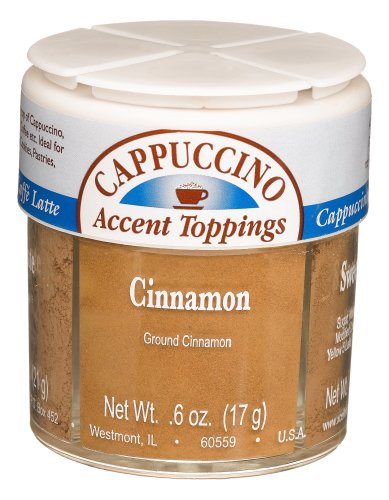 Dean Jacobs 4 Cappuccino Accents, Regular, 2.78-Ounce Jars (Pack of 4) by Dipping Oils