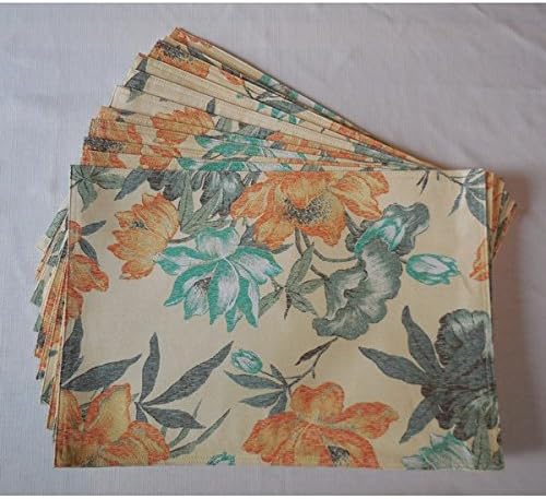 Tommy Bahama Pineapple Jacquard Placemats (Set of 12)